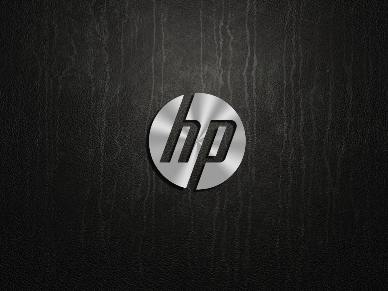 Fondo de pantalla HP Dark Logo 1600x1200