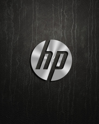 HP Dark Logo - Obrázkek zdarma pro 128x160