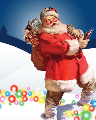 Coke Christmas - Obrázkek zdarma pro Nokia X6