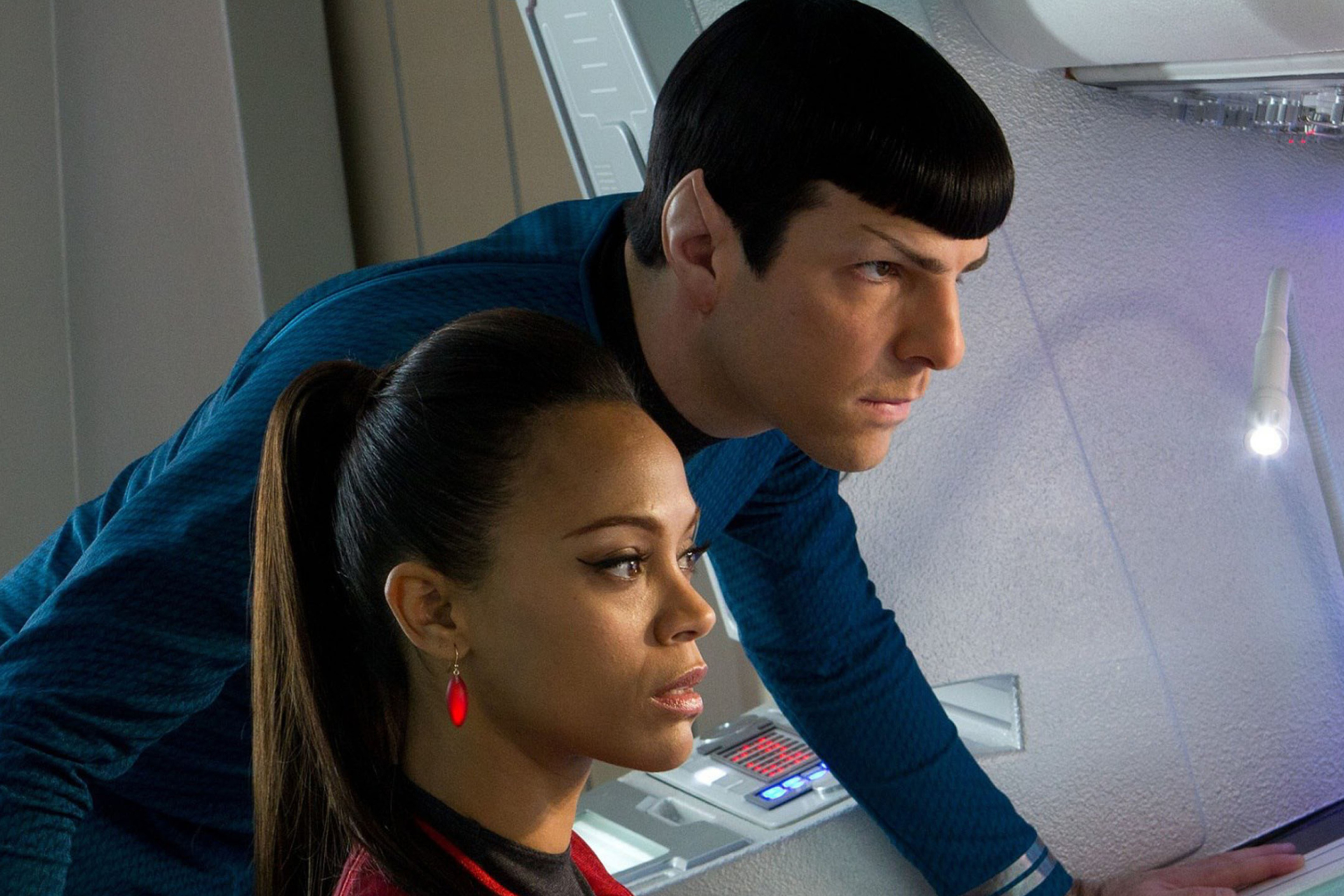 Das Spock And Uhura -  Star Trek Wallpaper 2880x1920