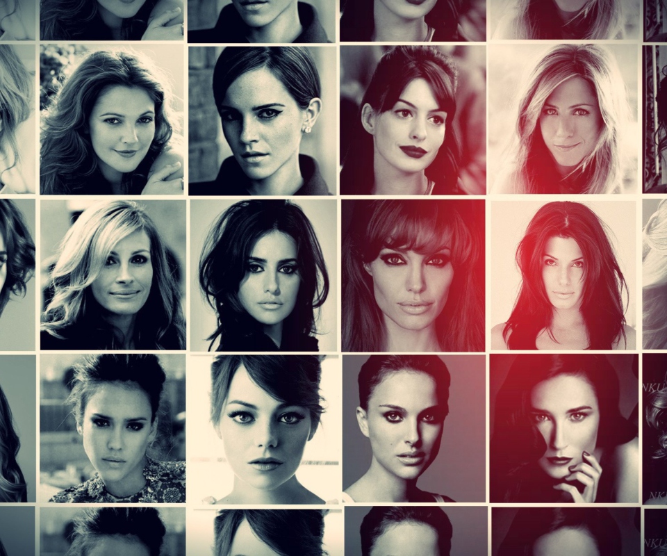 Screenshot №1 pro téma Celebrities Mashup 960x800