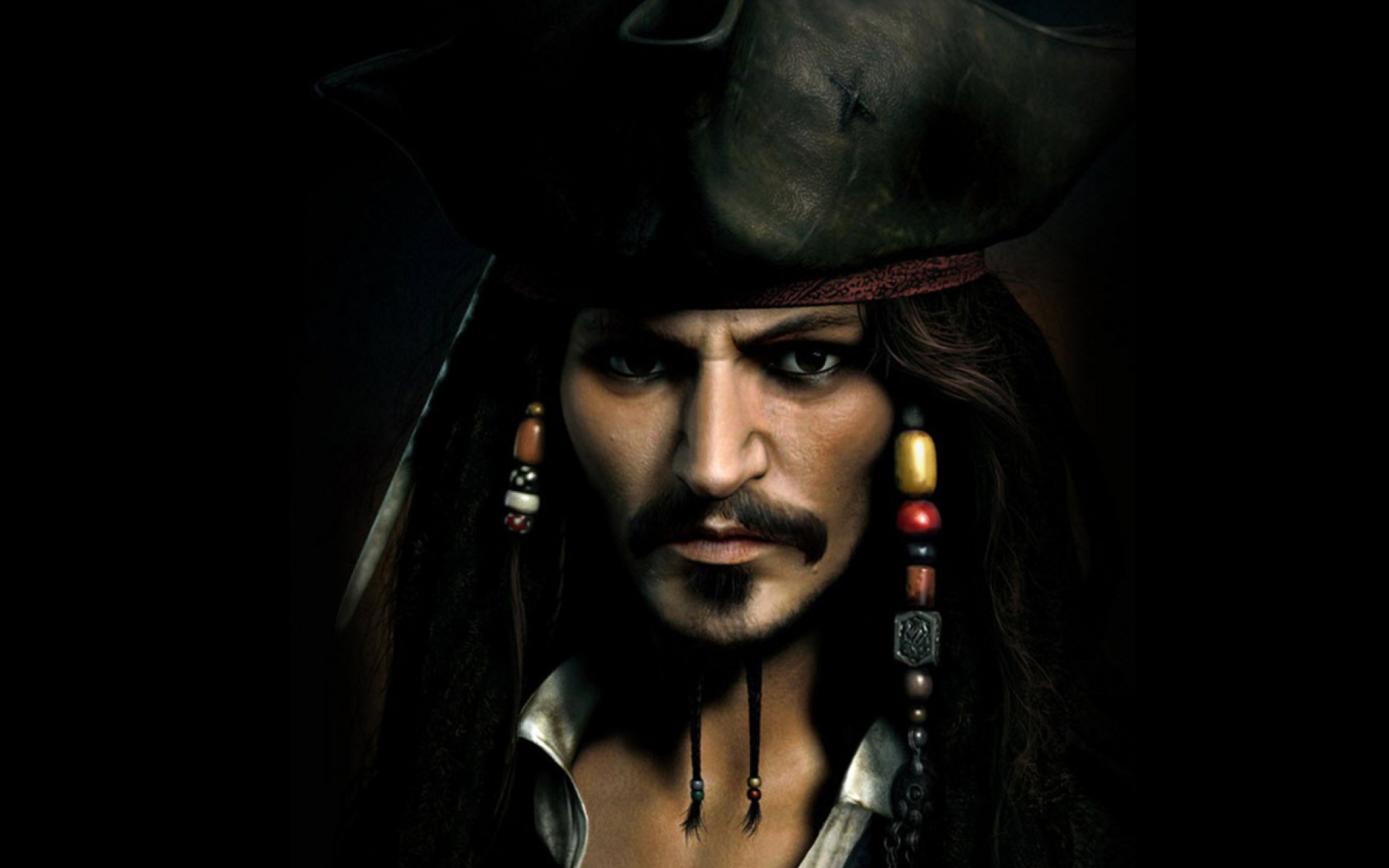 Screenshot №1 pro téma Captain Jack Sparrow 1680x1050
