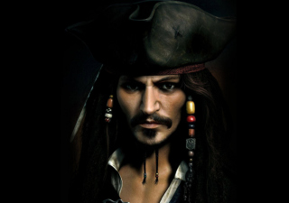 Captain Jack Sparrow - Obrázkek zdarma pro 1280x1024