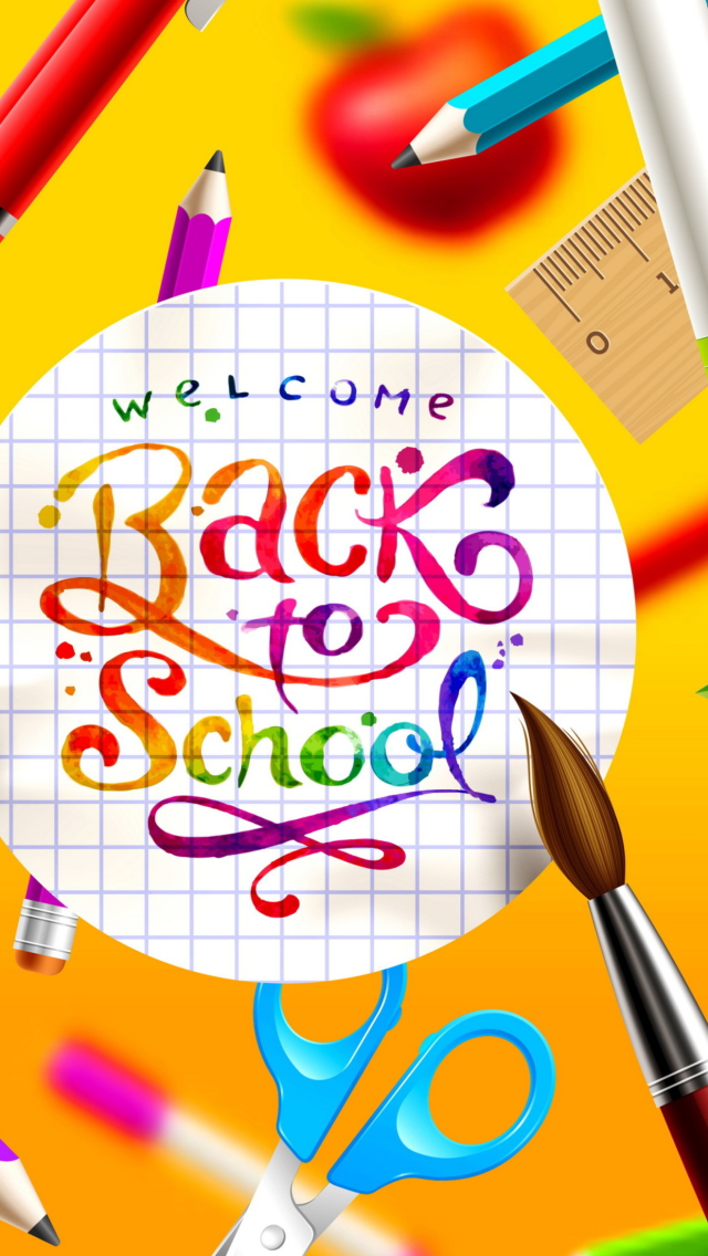 Das Back to School Wallpaper 640x1136