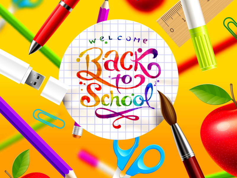 Fondo de pantalla Back to School 800x600