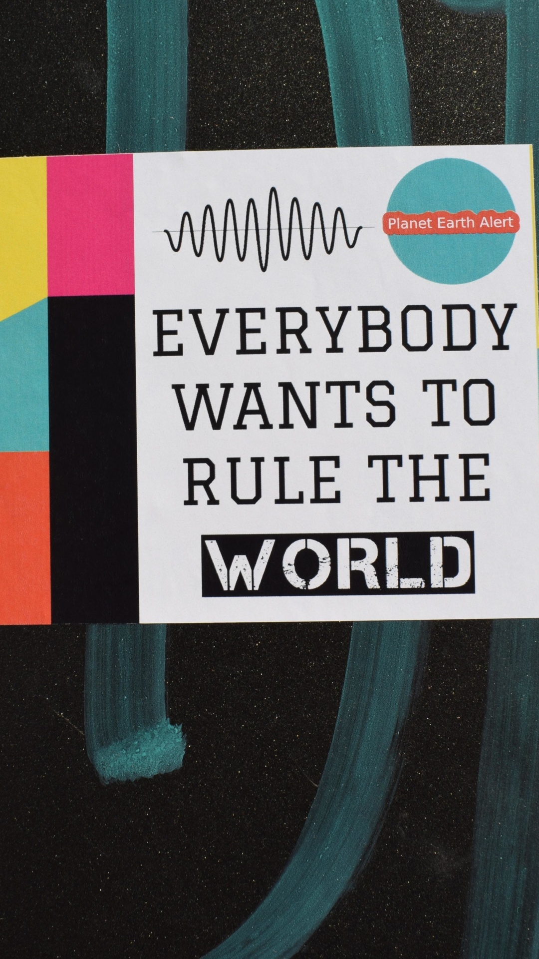 Fondo de pantalla Everybody Wants to Rule the World 1080x1920