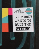 Das Everybody Wants to Rule the World Wallpaper 128x160