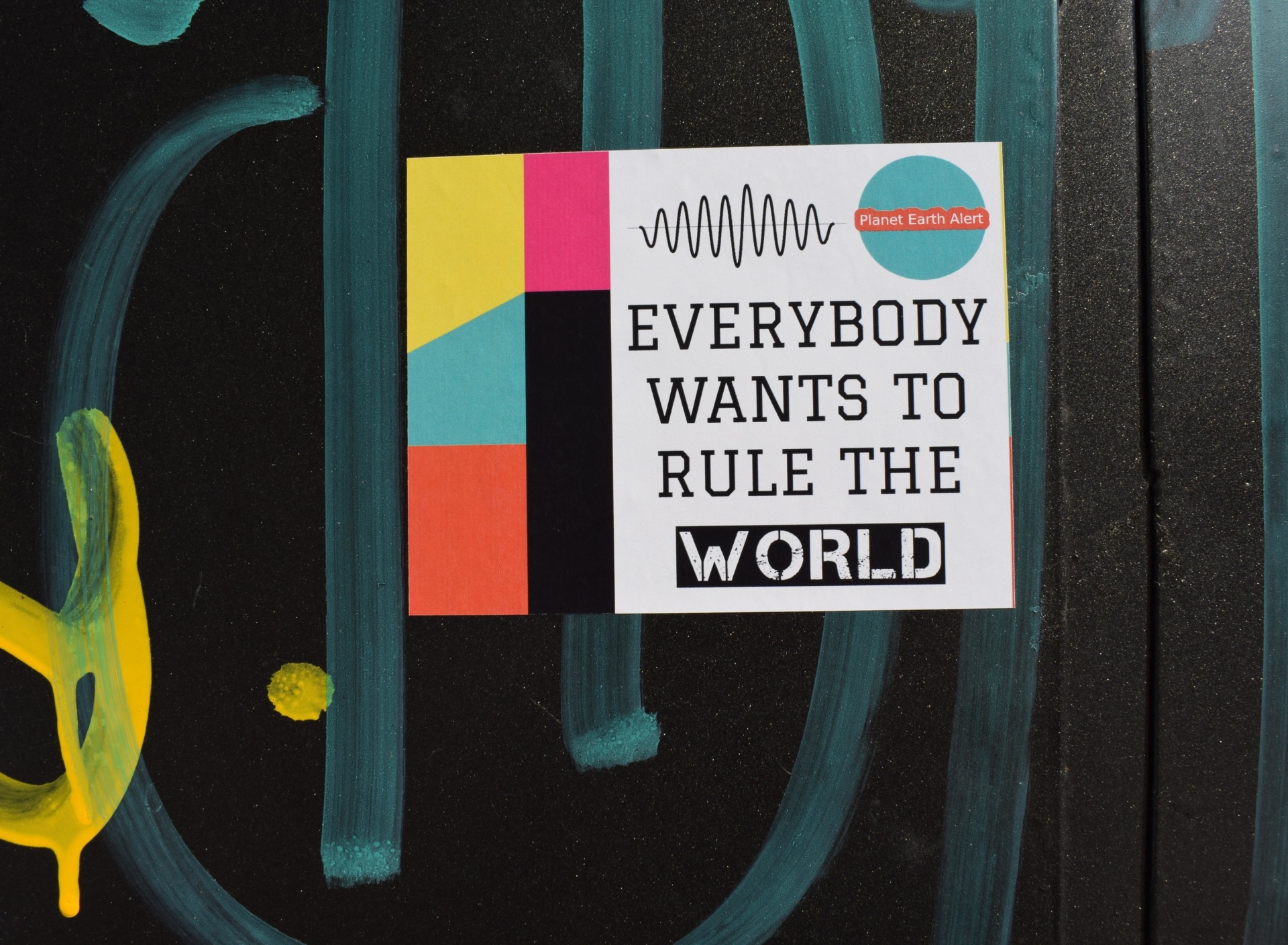 Fondo de pantalla Everybody Wants to Rule the World 1920x1408