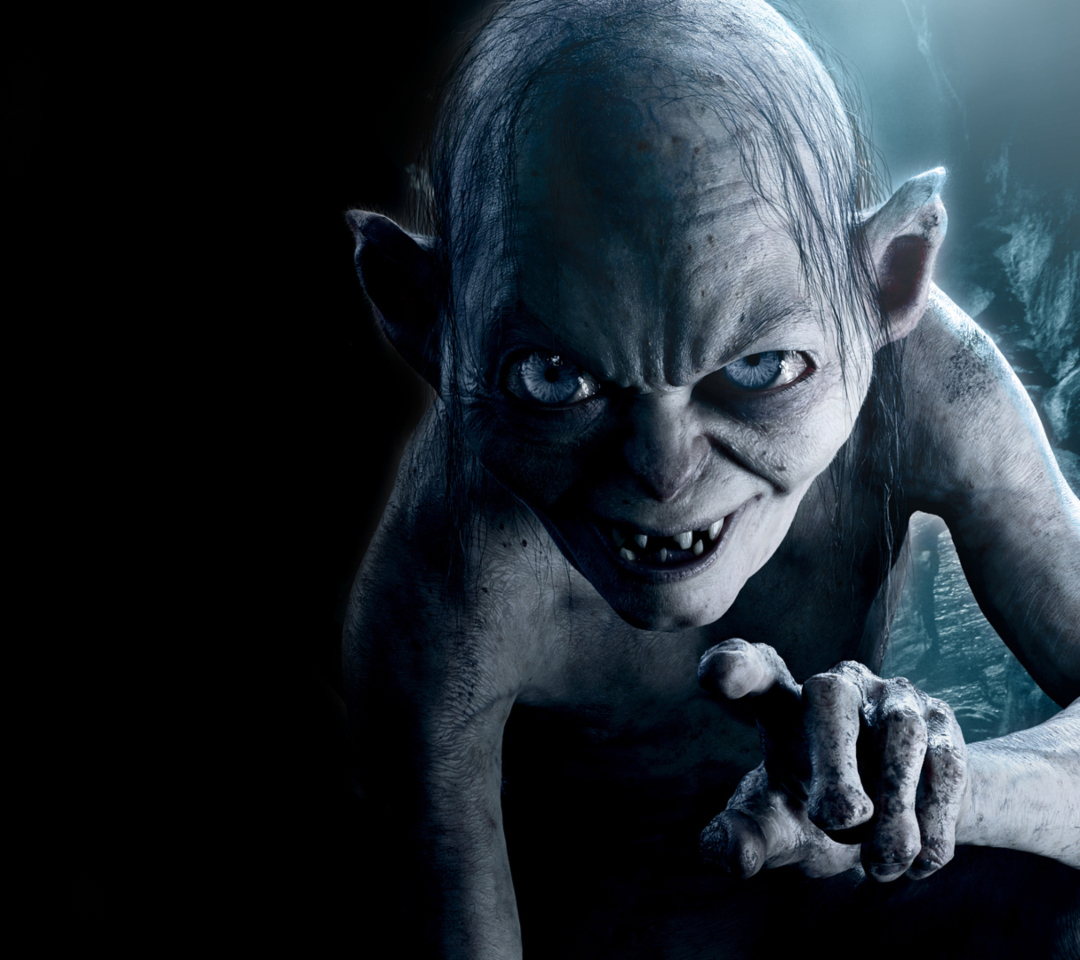 The Hobbit An Unexpected Journey - Gollum wallpaper 1080x960