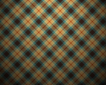 Обои Blue And Orange Plaid Pattern 220x176