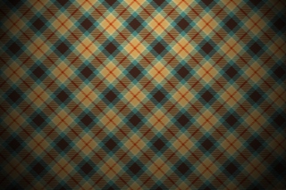 Blue And Orange Plaid Pattern - Obrázkek zdarma pro 176x144