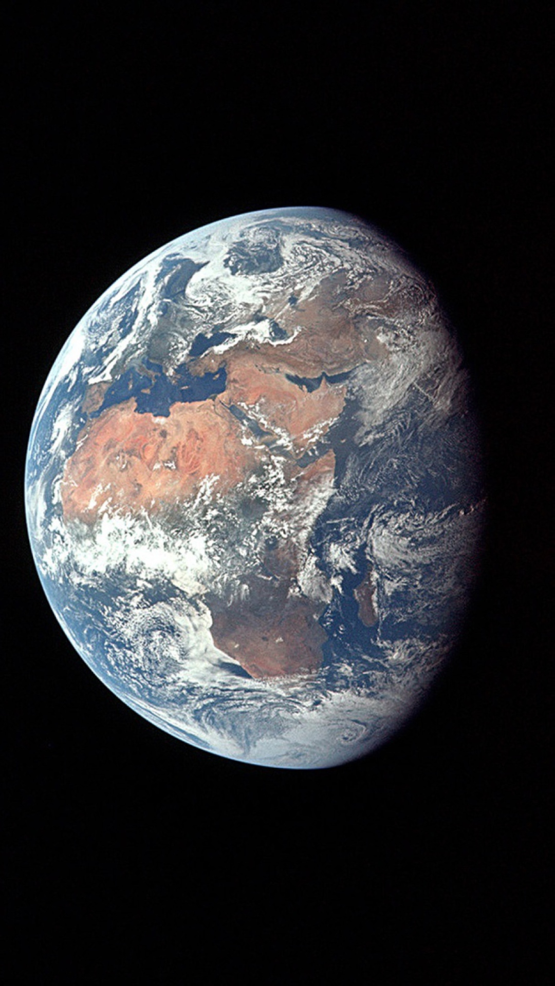 Fondo de pantalla Earth Apollo 1080x1920