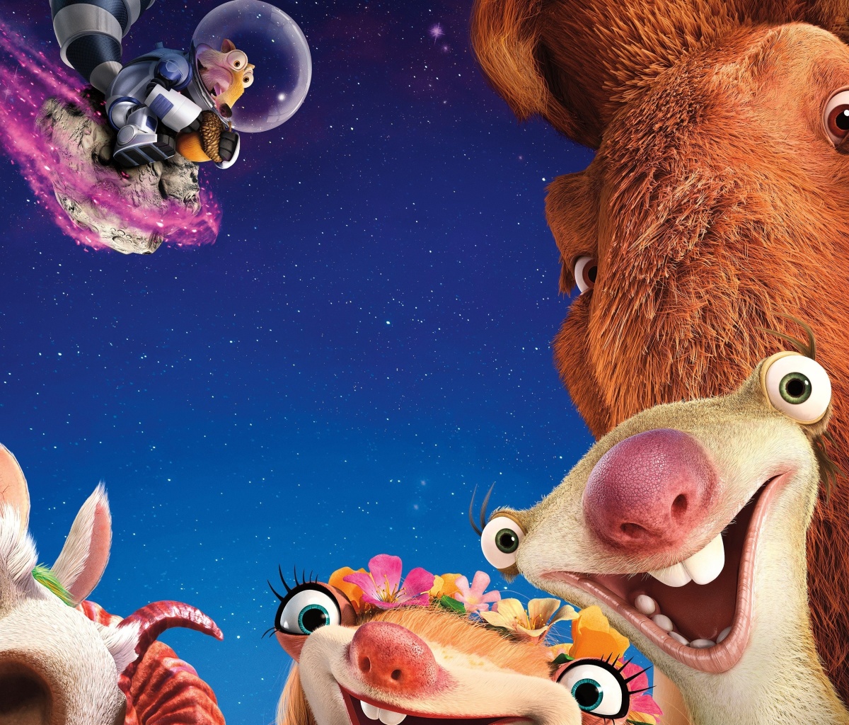 Das Ice Age Collision Course Wallpaper 1200x1024