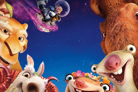 Screenshot №1 pro téma Ice Age Collision Course 480x320