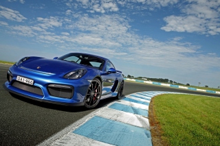 Porsche Cayman GT4 Picture for Android, iPhone and iPad