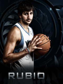 Обои Ricky Rubio 240x320