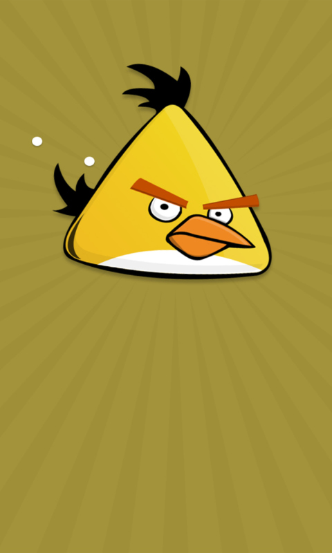 Screenshot №1 pro téma Yellow Angry Bird 480x800