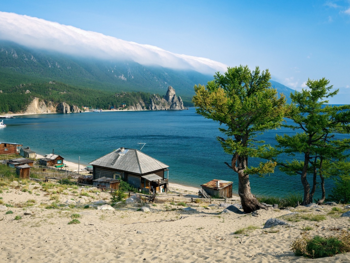 Fondo de pantalla Lake Baikal 1152x864