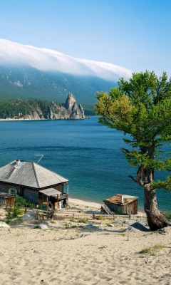 Fondo de pantalla Lake Baikal 240x400