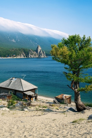 Fondo de pantalla Lake Baikal 320x480