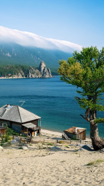 Обои Lake Baikal 360x640