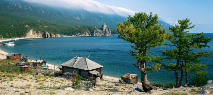 Lake Baikal wallpaper 720x320