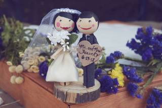 Bride And Groom - Obrázkek zdarma pro Samsung Galaxy Note 4