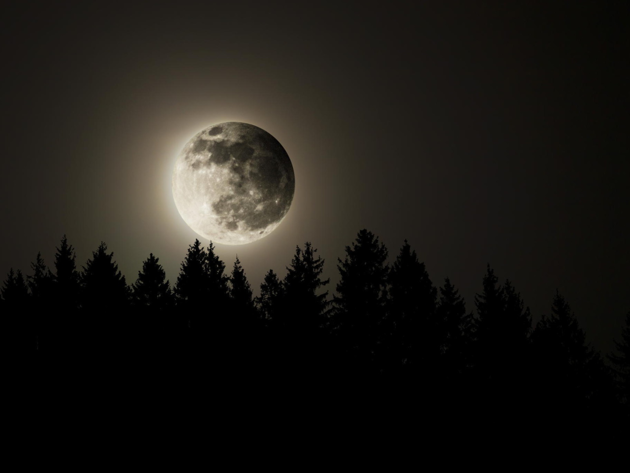 Das Full Moon Time Wallpaper 1280x960