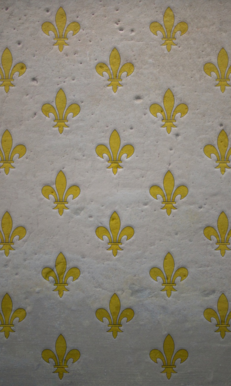 Das Fleur De Lys Pattern Wallpaper 768x1280