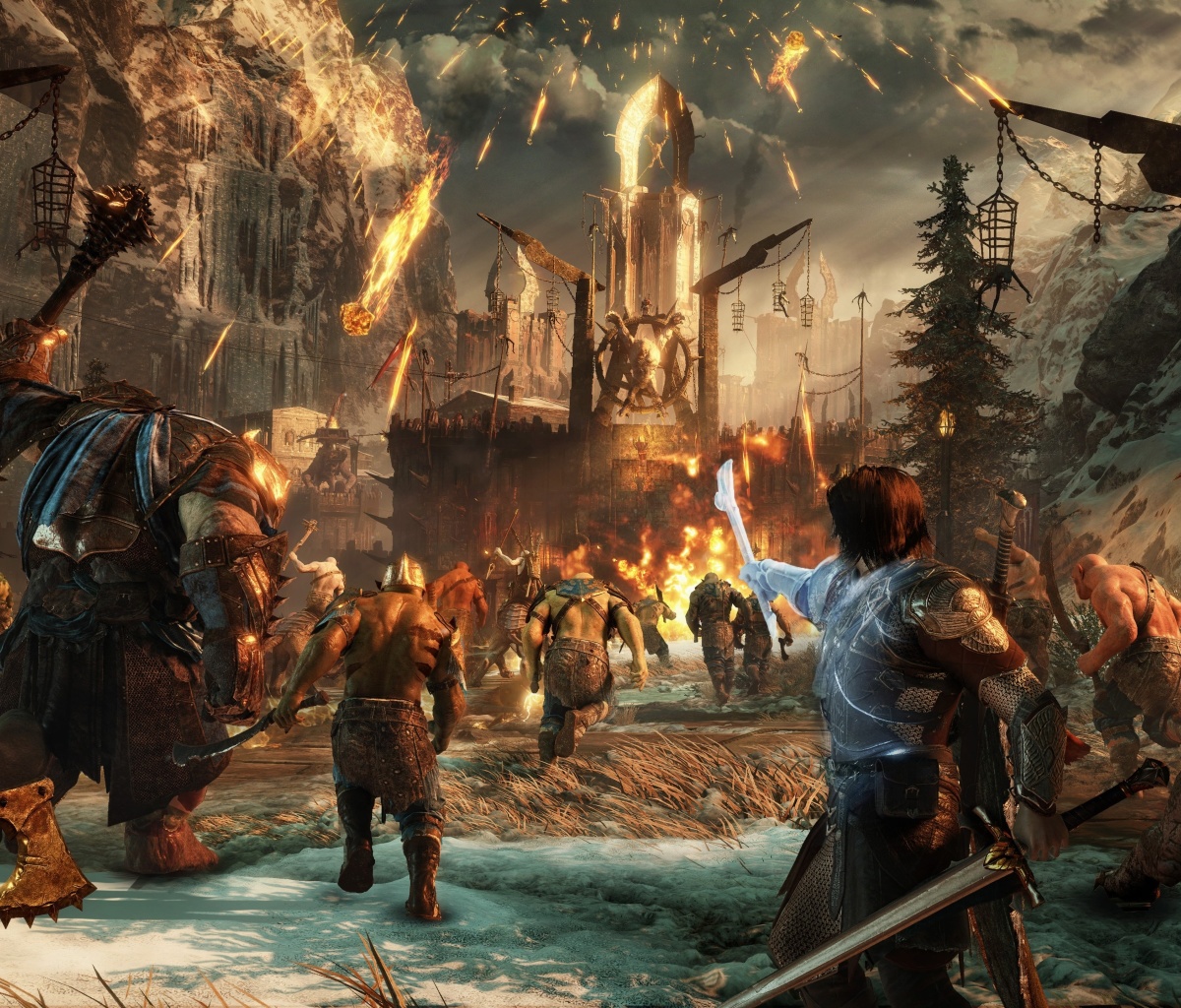 Middle earth Shadow of War wallpaper 1200x1024