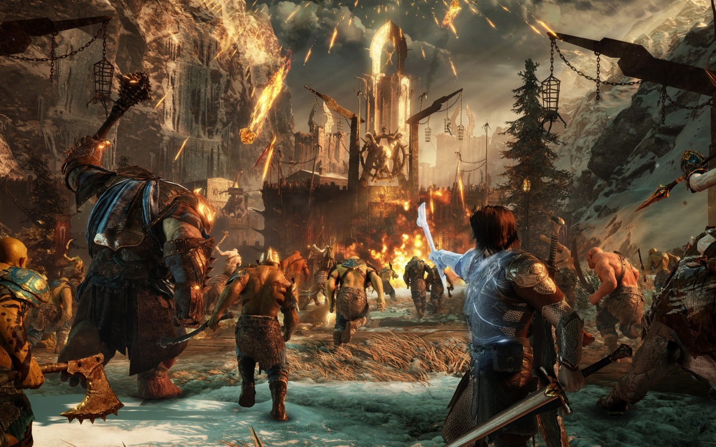 Das Middle earth Shadow of War Wallpaper 1440x900