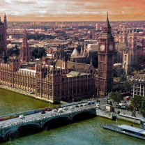 Fondo de pantalla London Westminster Abbey 208x208
