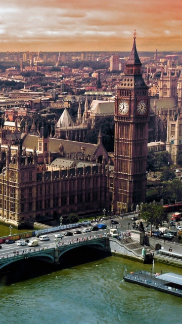 Fondo de pantalla London Westminster Abbey 360x640