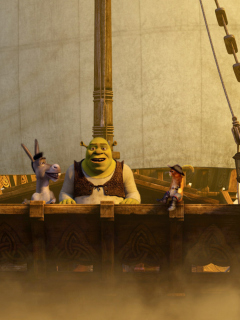 Fondo de pantalla Shrek 3 240x320