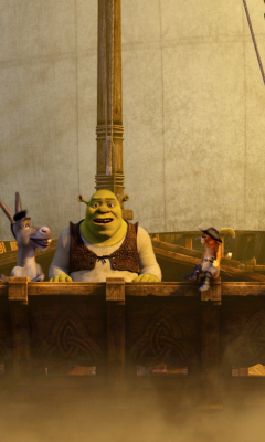Screenshot №1 pro téma Shrek 3 240x400
