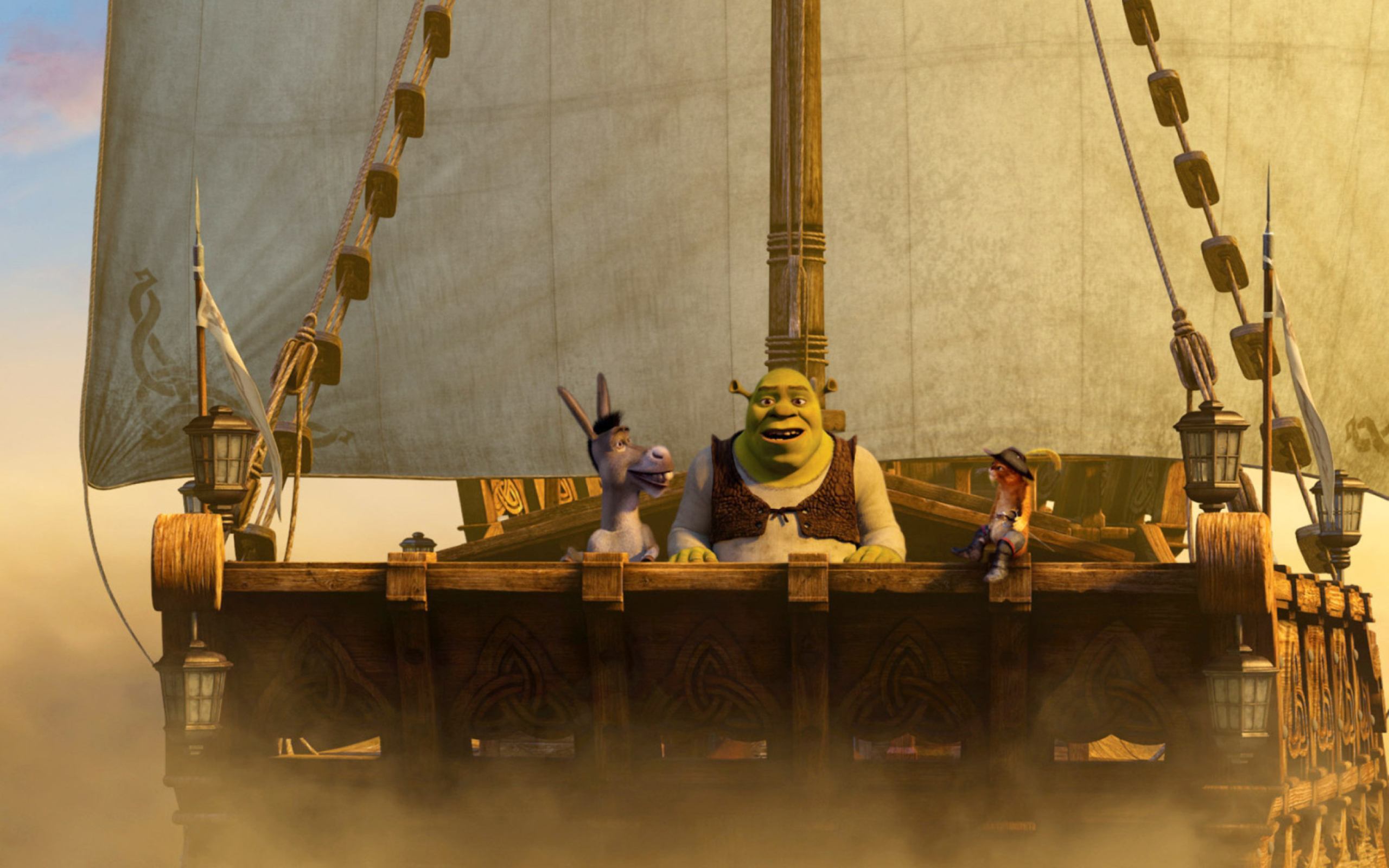 Fondo de pantalla Shrek 3 2560x1600