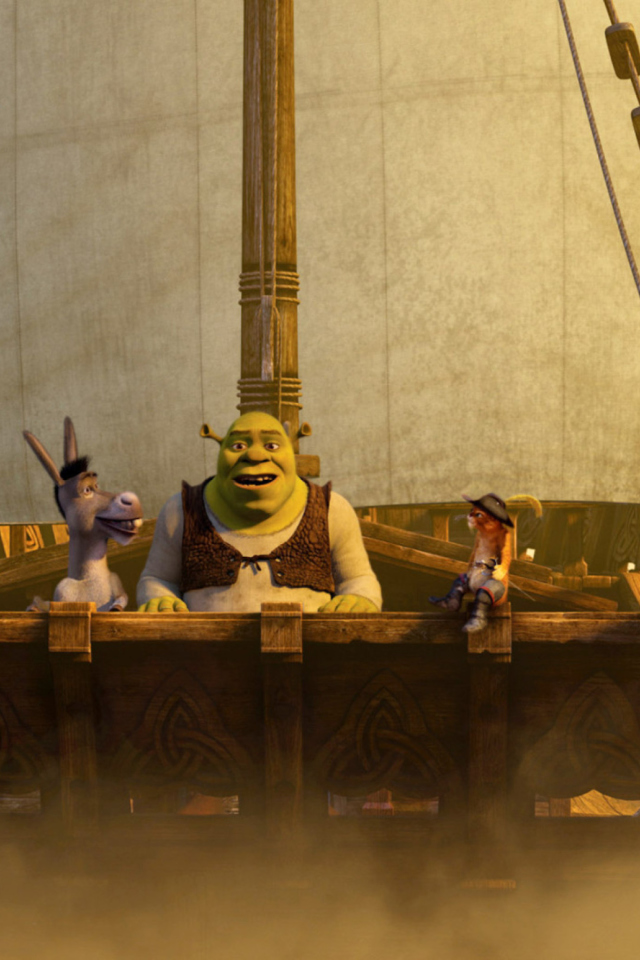 Sfondi Shrek 3 640x960