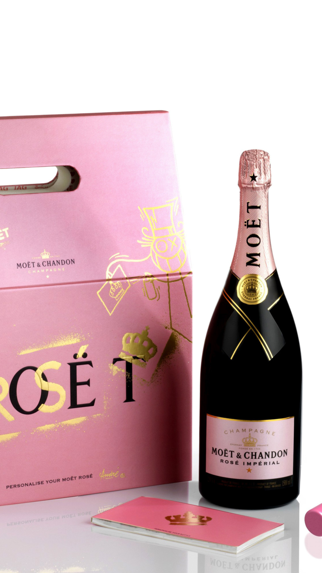 Обои Moet & Chandon Finest Vintage Champagne 1080x1920