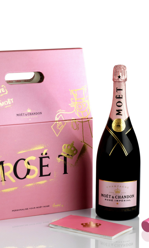 Sfondi Moet & Chandon Finest Vintage Champagne 480x800