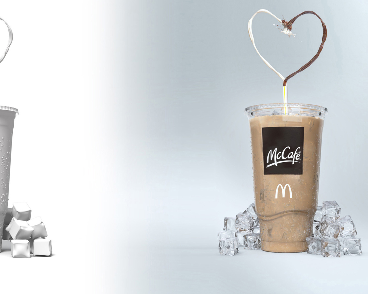 Fondo de pantalla Milkshake from McCafe 1280x1024