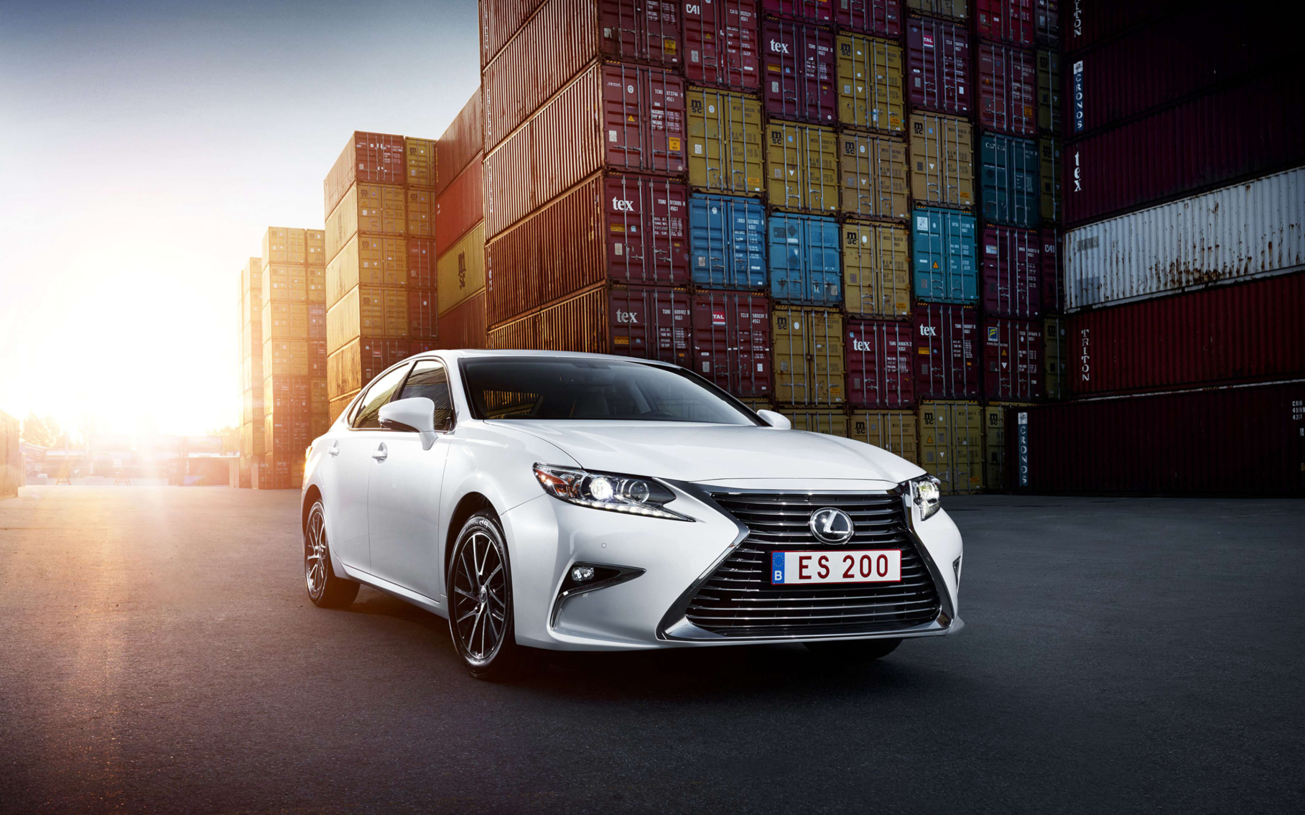 Sfondi Lexus ES 200 White 2560x1600