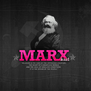 Politician Karl Marx - Obrázkek zdarma pro 1024x1024