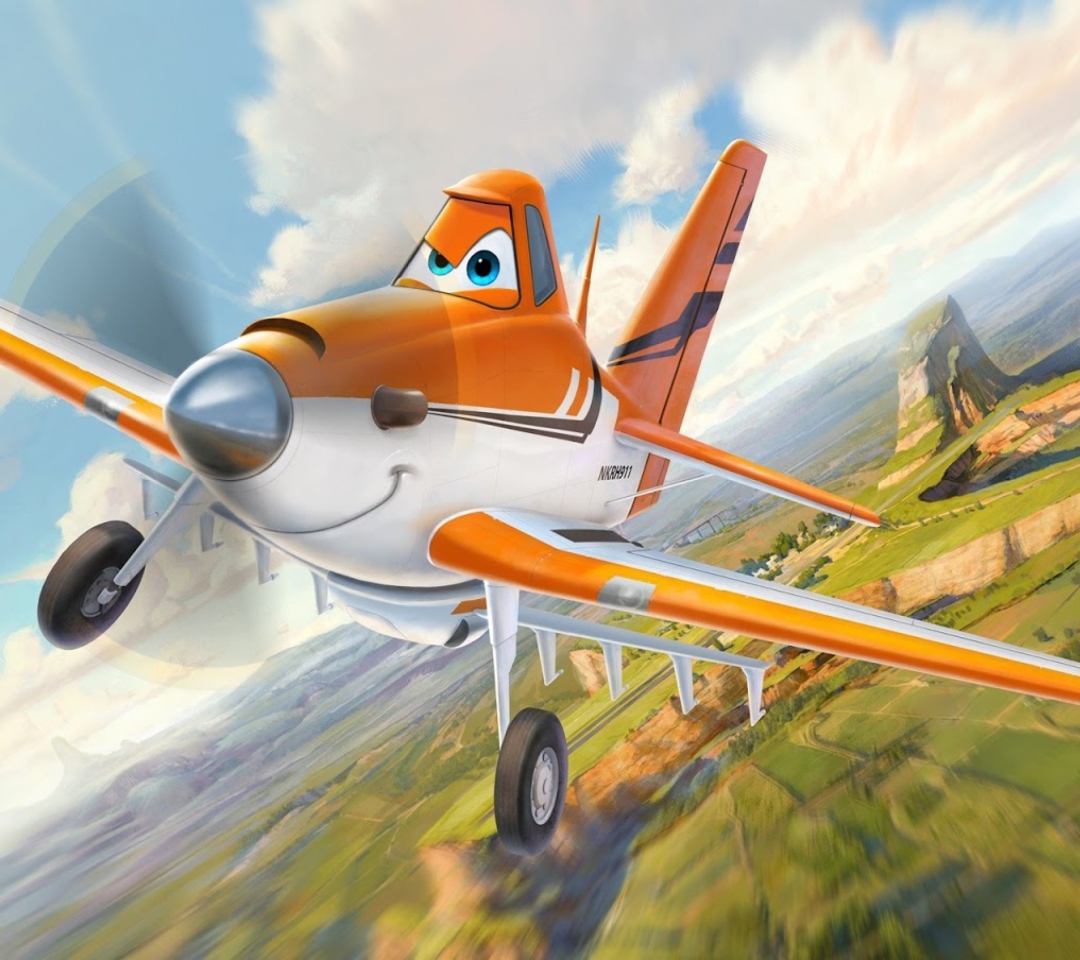 Planes 2013 Disney Dusty Crophopper wallpaper 1080x960