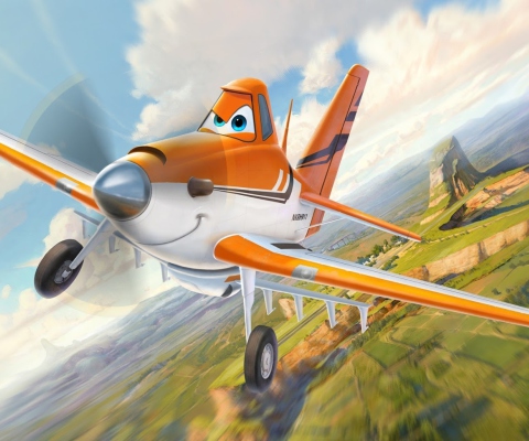 Screenshot №1 pro téma Planes 2013 Disney Dusty Crophopper 480x400