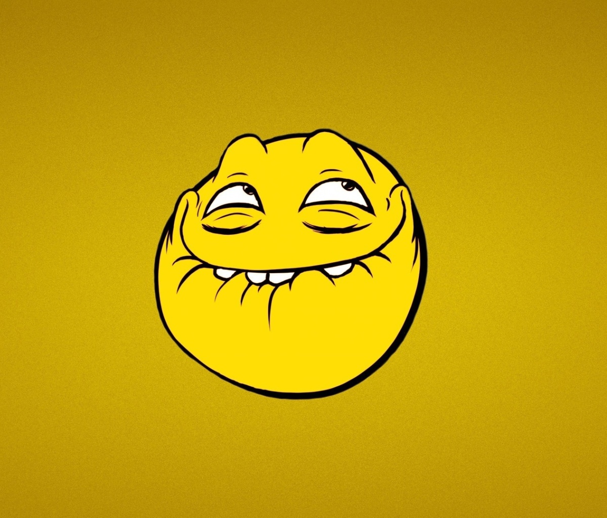 Das Memes Smile Wallpaper 1200x1024