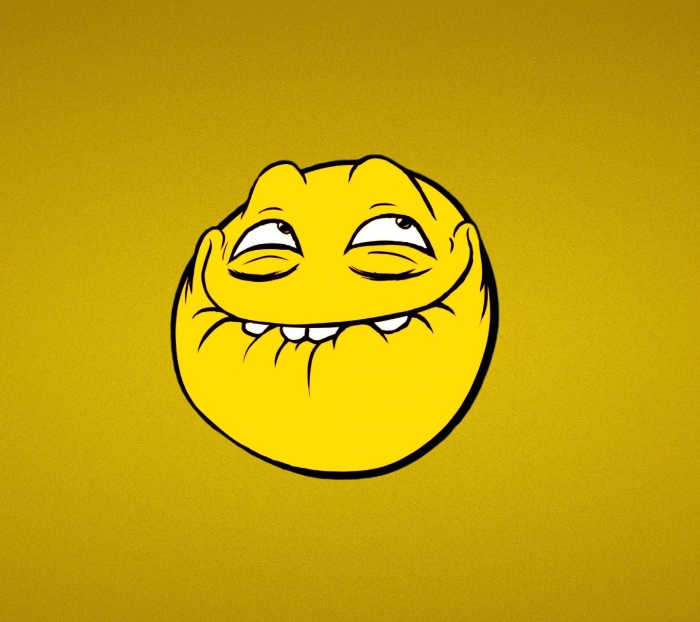 Das Memes Smile Wallpaper 1440x1280