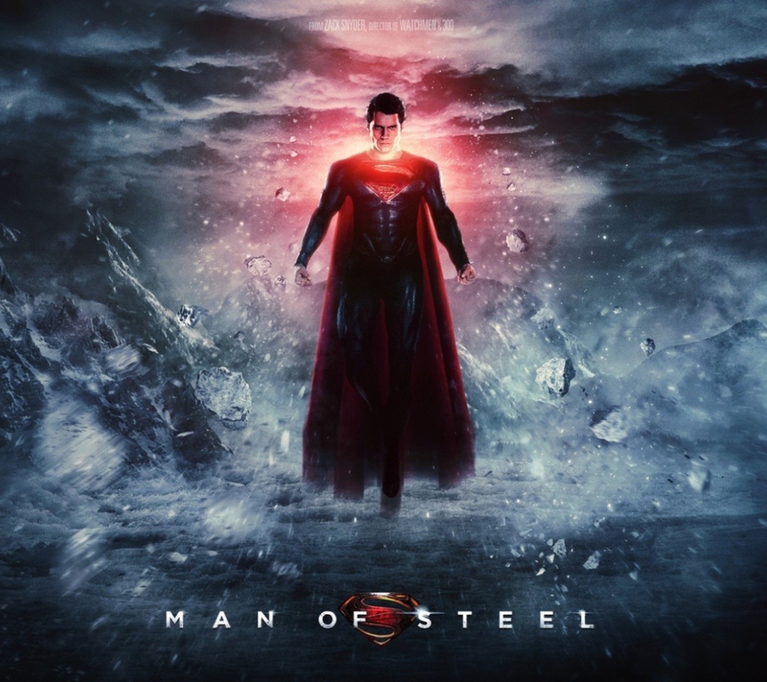 Fondo de pantalla Superman Man Of Steel 1080x960
