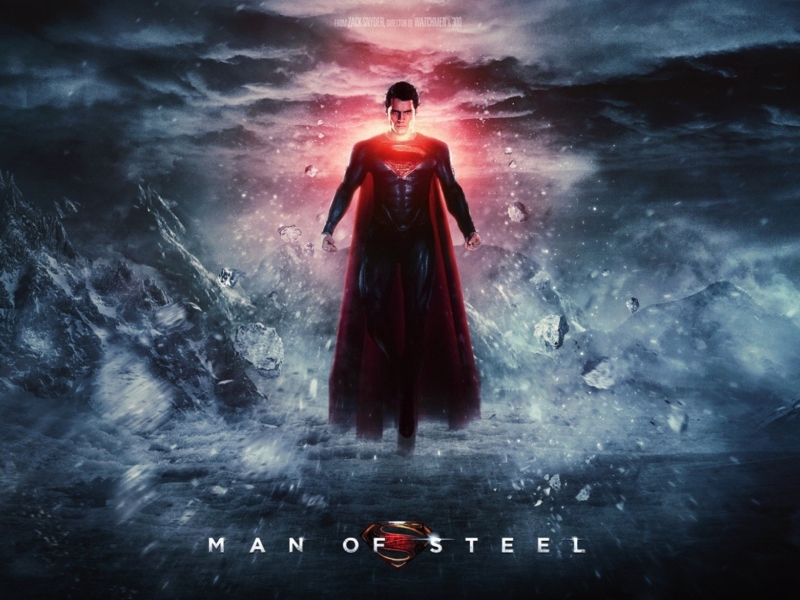 Das Superman Man Of Steel Wallpaper 800x600