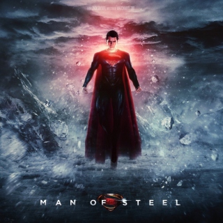 Superman Man Of Steel - Obrázkek zdarma pro iPad