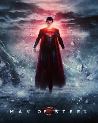 Superman Man Of Steel - Obrázkek zdarma pro Nokia Asha 308